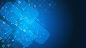 Abstract modern line blue background. connecting line and shape futuristic technology, big data and science concept. vector