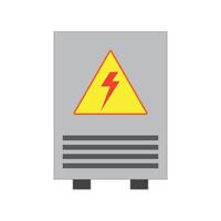 electrical box panel icon illustration design template vector