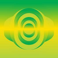 Background green and yellow gradient vector
