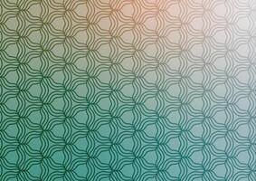 Gradient green soft line pattern triangle background vector