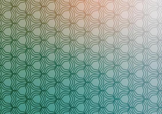 Gradient green soft line pattern triangle background