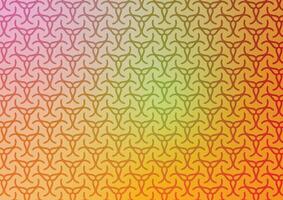 Orange soft gradient line triangle background vector