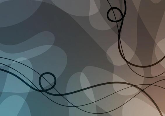 Abstract brown line soft art curve background