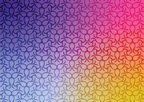Colorful curve pattern line soft gradient background vector