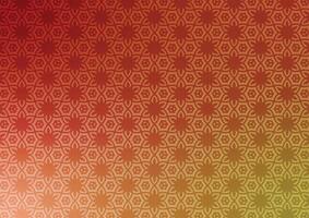 Red light line geometric hexagon gradient background vector