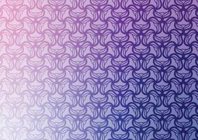 Soft light purple pattern line curve background vector