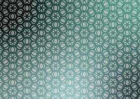 Green circle pattern geometric background vector
