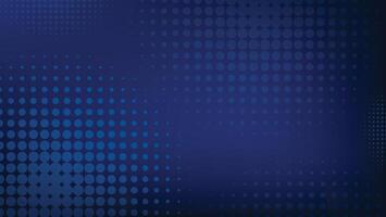 abstract blue color gradient background with graphic halftone dot pattern decoration vector