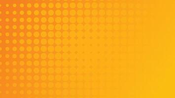abstract yellow and orange color gradient background with halftone dot graphic pattern decoration vector