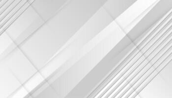 Abstract white and grey background with dynamic waves vector