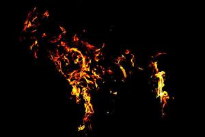 Fire flame texture. Burning material backdrop. Burn effect pattern. Blaze and torch wallpaper. Heat and haze backdrop. photo
