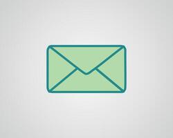 message icon isolated on white background , illustration vector