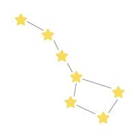 Space objects Zodiac vector