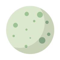 Space objects Mercury vector