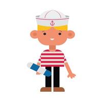 Professional workers Skipper vector