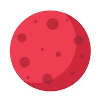 Space objects Mars vector