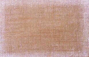 Natural Linen Material Textile Canvas Fabric Texture Background Close-up Detail of Fabric Natural Color Hemp Material Pattern Design Wallpaper. Can be Used as Background or For Graphic Design photo