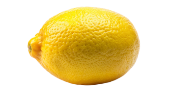 a lemon on a transparent background png