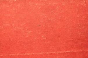 A red cloth with a hole in it photo