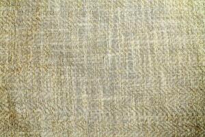 Natural linen material textile canvas Fabric texture background Close-up detail of fabric natural color Hemp material pattern design wallpaper. can be used as background or for graphic design photo