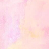Watercolor background with pink and yellow colors photo