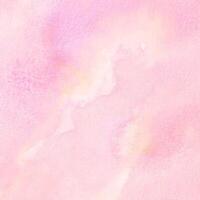 Watercolor pink and yellow background photo