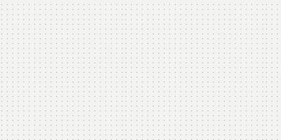 Bullet journal page, simple polka dot grid background. Paper pattern. Halftone texture, retro office. Planer, note small spots. vector