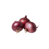 Image of fresh onions on a clear and transparent background png