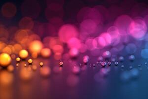 Abstract Colorful Bokeh Background for Creative Design, Posters, and Digital Art photo