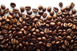 Assorted Coffee Beans Background, Perfect for Coffee Shop Design or Food Photography photo