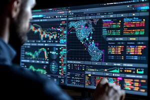 Data Analysis and Visualization in Financial Technology - Stock Trends, Market Data, and Performance Metrics for Business Intelligence photo