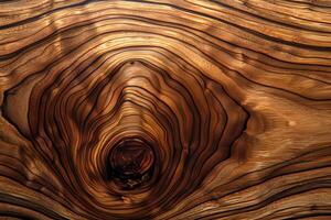 Natural Wooden Texture with Intricate Grain Patterns for Design and Decorative Use photo