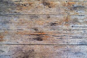 Rustic Wooden Texture Background with Natural Grain and Weathered Surface photo