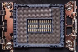 a modern central processor for a desktop computer for the LGA 1700 socket photo