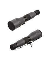 Modern spyglass. Long-range observation device. Monocular isolate on a white back photo