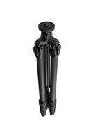 Modern carbon tripod. Lightweight portable stand for photo or camera. Tripod for spyglasses and telescopes. Isolate on a white back.