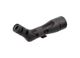 Modern spyglass. Long-range observation device. Monocular isolate on a white back photo