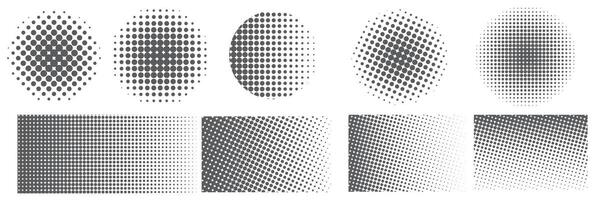 element halftone effect collection vector