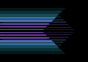 Blue violet stripes abstract retro geometric background vector