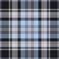 Plaid check pattern. Seamless fabric texture. Tartan textile print. vector