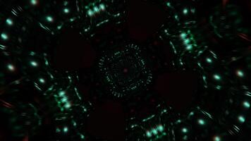 Flashing neon lights pulse rhythmically in a vibrant, seamless VJ loop. video