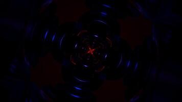 Vivid kaleidoscopic patterns in a hypnotic VJ loop. video