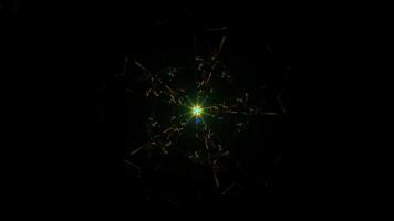 Kaleidoscopic VJ loop with vibrant and hypnotic patterns. video
