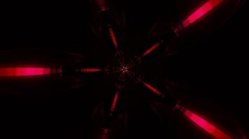 Vibrant and rhythmic neon lights create a seamless disco loop for VJs. video