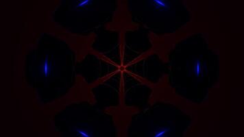 Flashing neon lights form a vibrant and rhythmic disco VJ loop. video