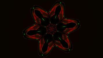 Neon lights pulse vibrantly in a rhythmic, endless disco VJ loop. video