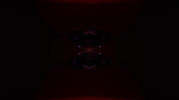 A vibrant and rhythmic neon disco pattern in a seamless VJ loop. video