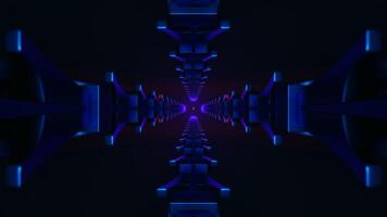 Kaleidoscopic VJ loop with mesmerizing and vivid colors. video