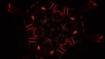 Rhythmic flashes of neon lights create a vibrant, seamless disco VJ loop. video