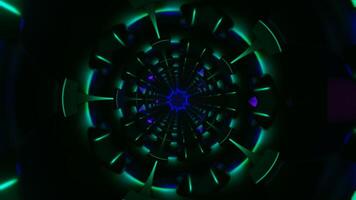 Hypnotic VJ loop with colorful and vibrant kaleidoscopic patterns. video